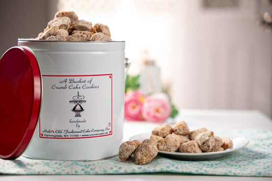 Bucket of Crumb Cake Cookies